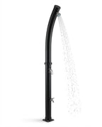 Solarias Douche Solaire 20L – Mitigeur, Rince-pieds, Pour Jardin & Camping — 11 packshot fond blanc jet eau