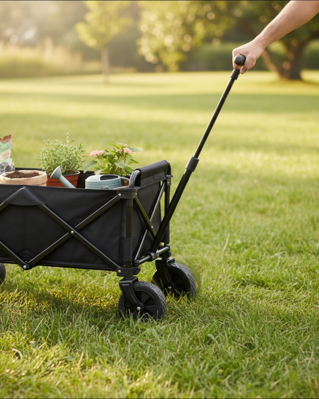 folding-garden-cart-150-kg-capacity-heavy-duty-wagon