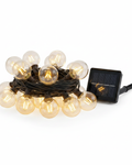 Solar LED festoon string lights