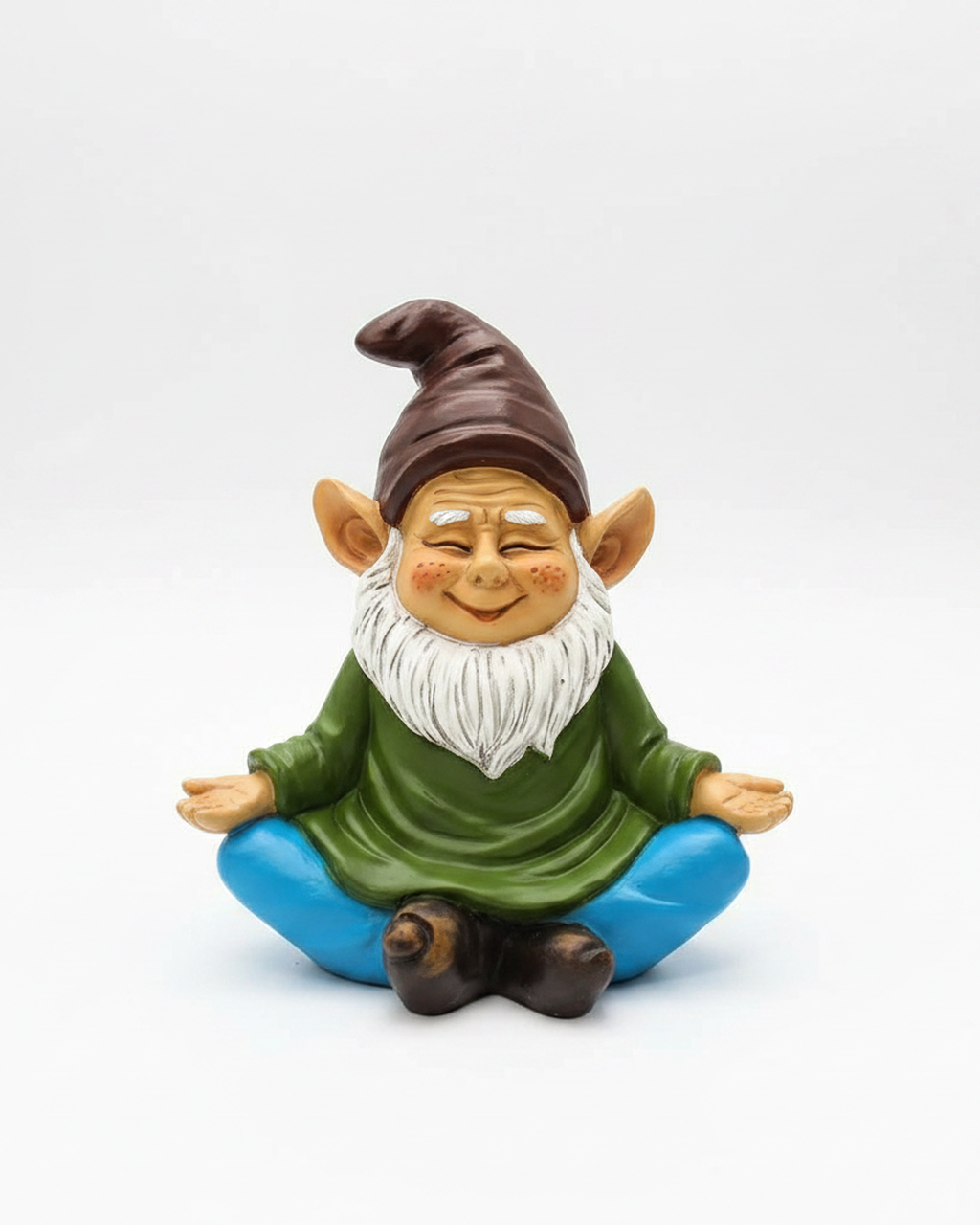 smiling-meditating-garden-gnome-in-resin