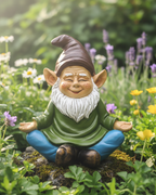 smiling-meditating-garden-gnome-in-resin