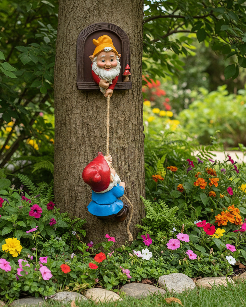 decorative-resin-garden-gnomes-with-rope-full-set