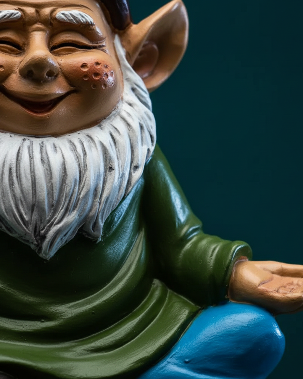 smiling-meditating-garden-gnome-in-resin