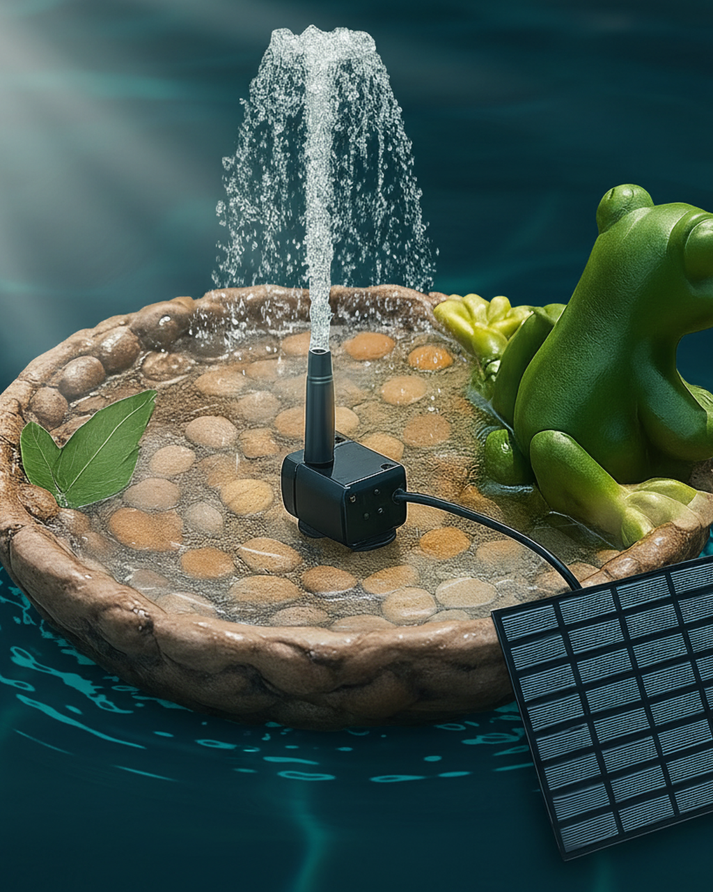 solar-floating-fountain-for-garden-ponds-and-birdbaths